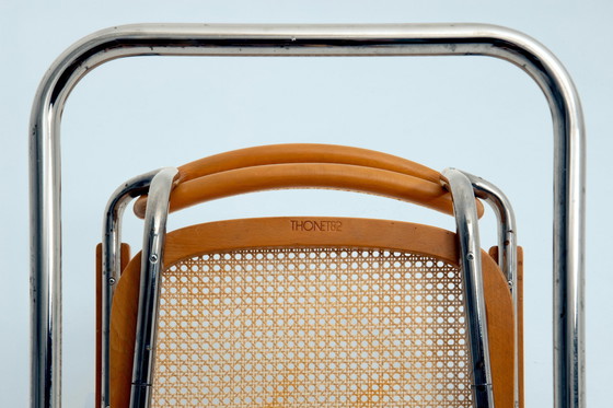 Image 1 of Ensemble de 4 - Modèle S64 - Thonet - Marcel Breuer