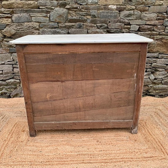 Image 1 of Commode vintage crème