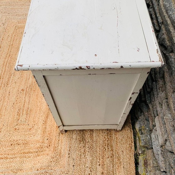 Image 1 of Commode vintage crème