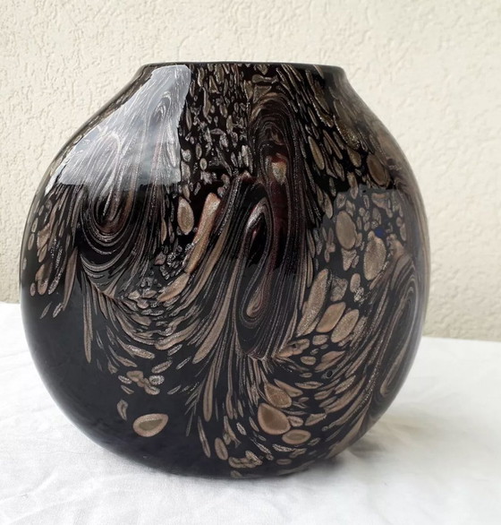 Image 1 of Vase En Verre Soufflé