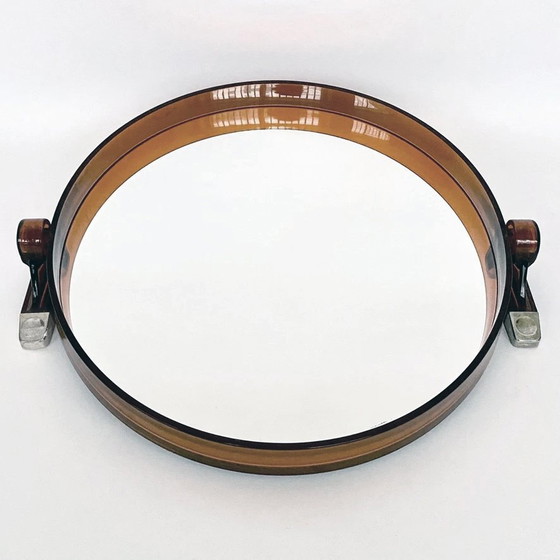 Image 1 of Miroir Mural • Série Versailles • Grosfillex • Space Age • 1970