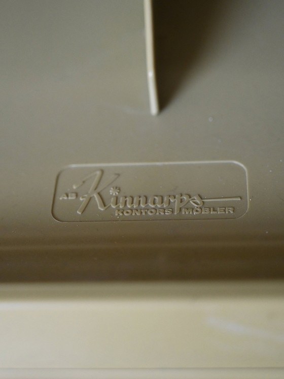 Image 1 of Classeur vintage avec portes à lamelles