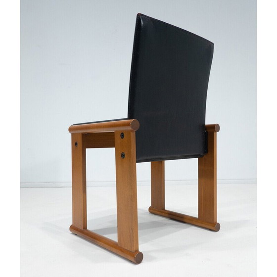 Image 1 of Ensemble de 4 chaises vintage par Afra et Tobia Scarpa, Italie années 1960