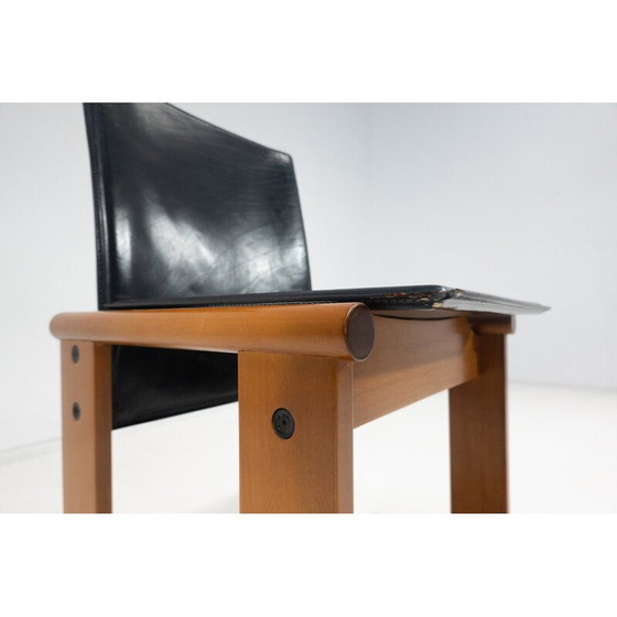 Image 1 of Ensemble de 4 chaises vintage par Afra et Tobia Scarpa, Italie années 1960
