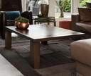 Ensemble Surface d'assise : Canapé, 2 X chaise inclinable, Tapis, Table basse