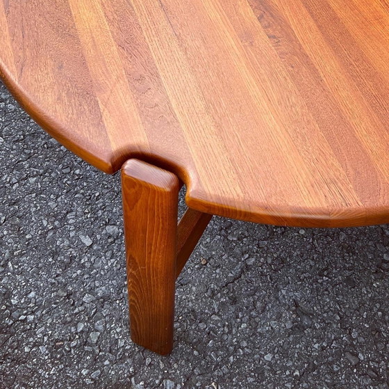 Image 1 of Mikael Laursen Table Basse En Teck Massif, Années 80
