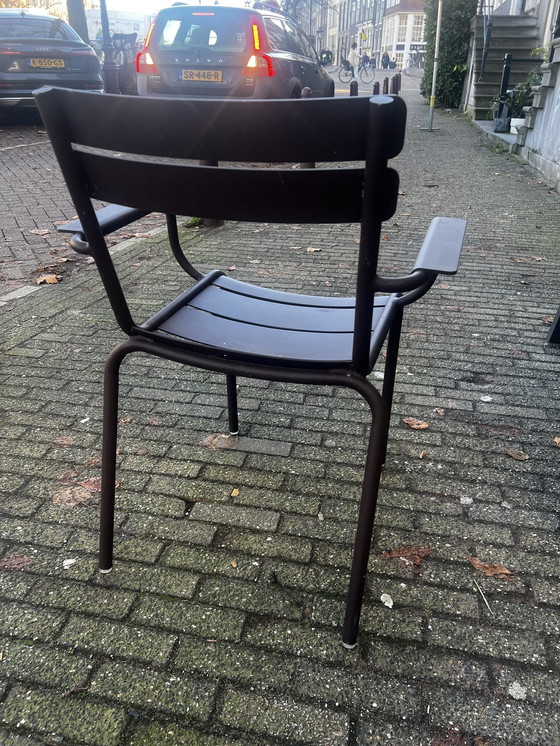 Image 1 of 4x Chaises Fermob Luxembourg Brown