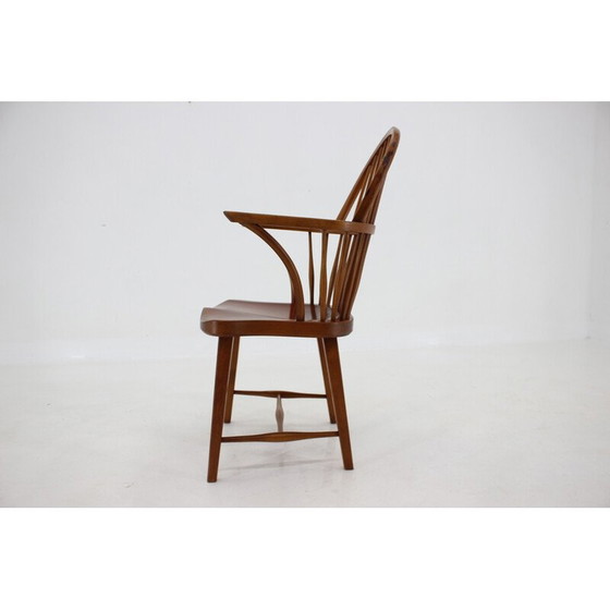 Image 1 of Chaise vintage "Ch 18a" en bois de chêne par Fritz Henningsen, Danemark 1940