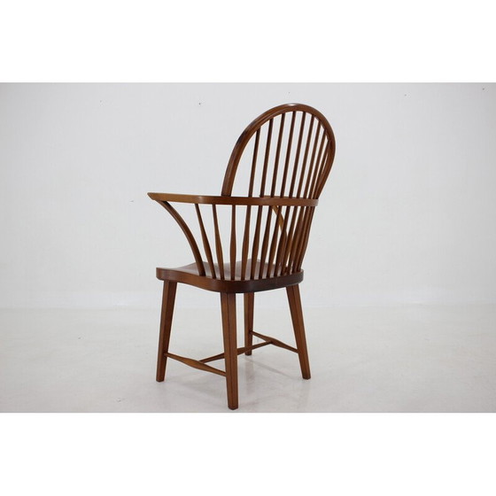 Image 1 of Chaise vintage "Ch 18a" en bois de chêne par Fritz Henningsen, Danemark 1940