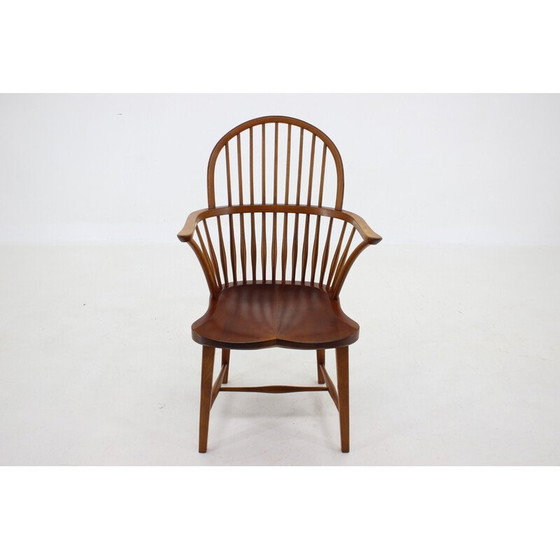 Image 1 of Chaise vintage "Ch 18a" en bois de chêne par Fritz Henningsen, Danemark 1940