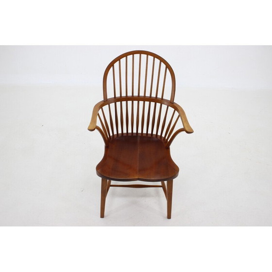 Image 1 of Chaise vintage "Ch 18a" en bois de chêne par Fritz Henningsen, Danemark 1940