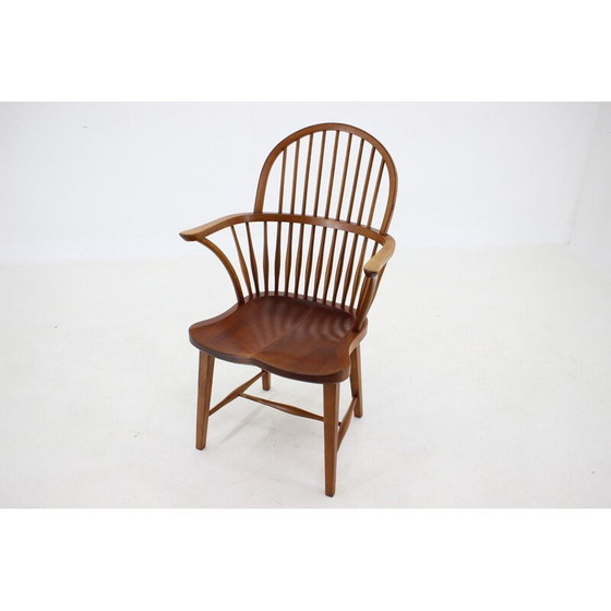 Image 1 of Chaise vintage "Ch 18a" en bois de chêne par Fritz Henningsen, Danemark 1940