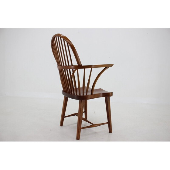 Image 1 of Chaise vintage "Ch 18a" en bois de chêne par Fritz Henningsen, Danemark 1940