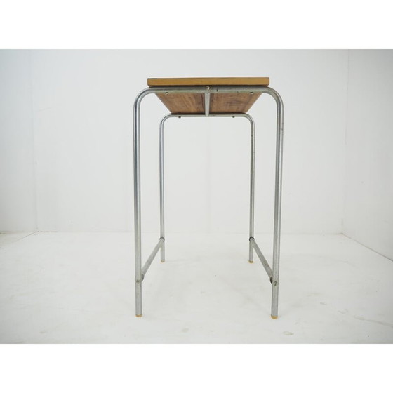 Image 1 of Table d'appoint chromée du milieu du siècle dernier, années 1960