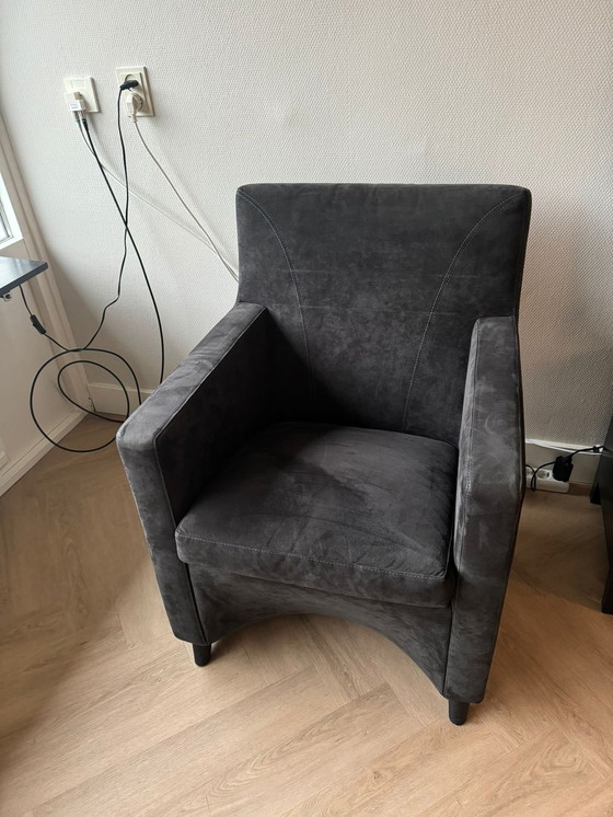 Image 1 of Leolux Dolcinea Alcantara Armchair