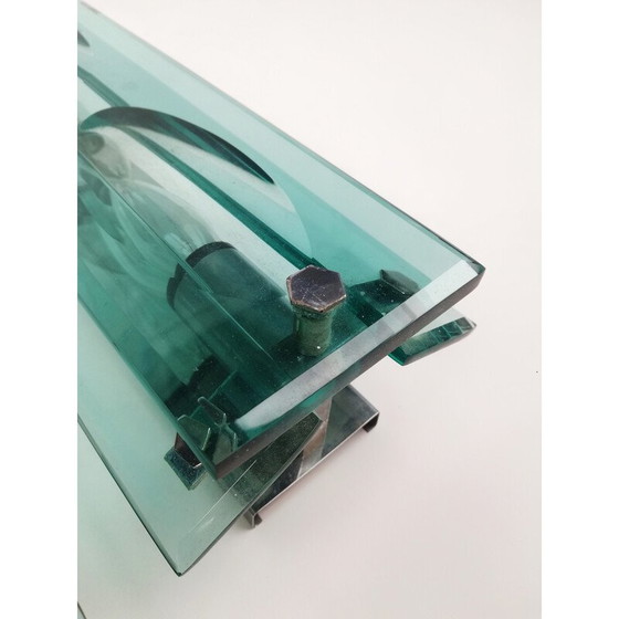 Image 1 of Paire d'appliques en verre du milieu du siècle, Italie 1960-1970