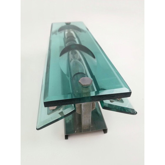 Image 1 of Paire d'appliques en verre du milieu du siècle, Italie 1960-1970