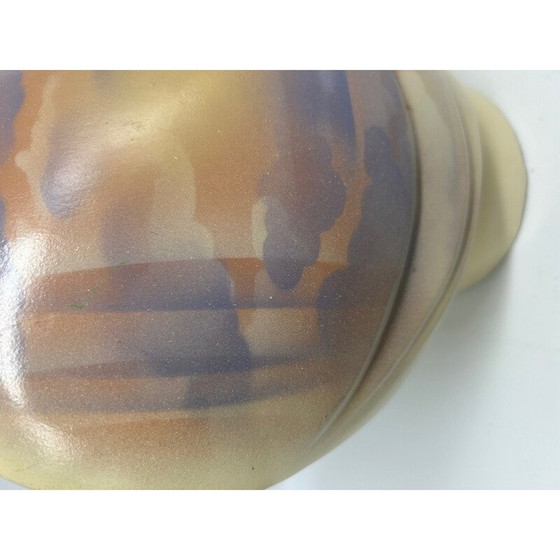 Image 1 of Vase vintage en faïence en forme de goutte pour Bb, 1970