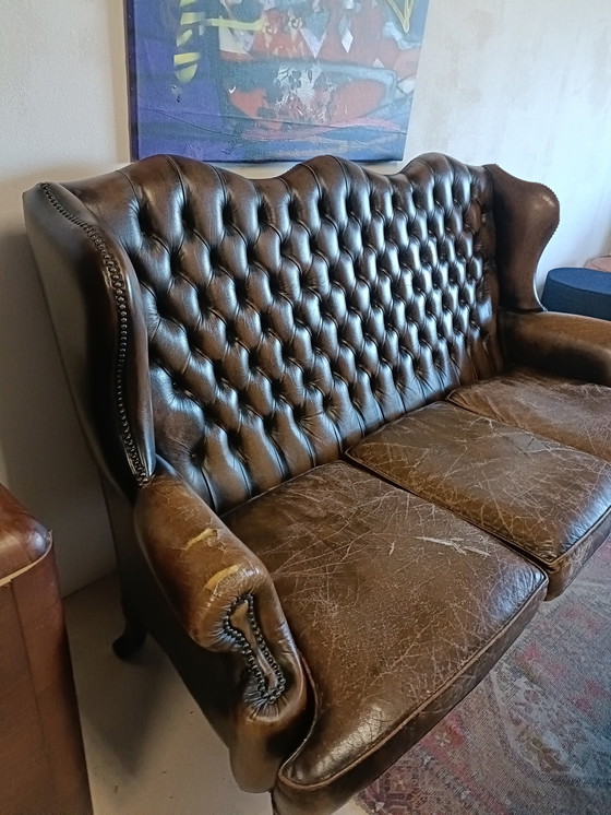 Image 1 of Canapé Chesterfield original