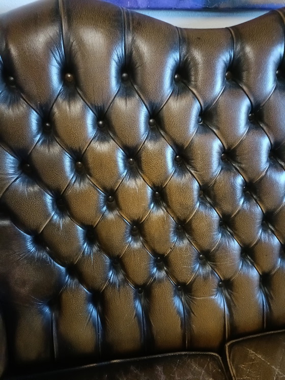 Image 1 of Canapé Chesterfield original