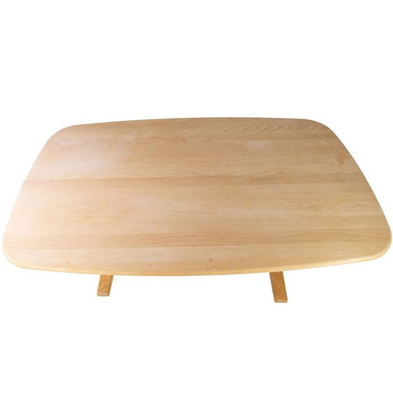 Image 1 of Table basse vintage en hêtre par Skovby, Danemark 1960