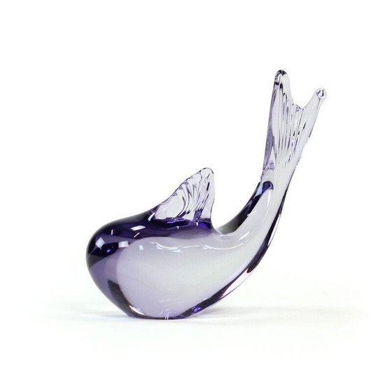 Image 1 of Poisson en verre vintage de Miloslav Janku