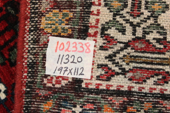 Image 1 of Tapis persan original Nomades & Villageois Hamadan 197 X 112 cm Top condition