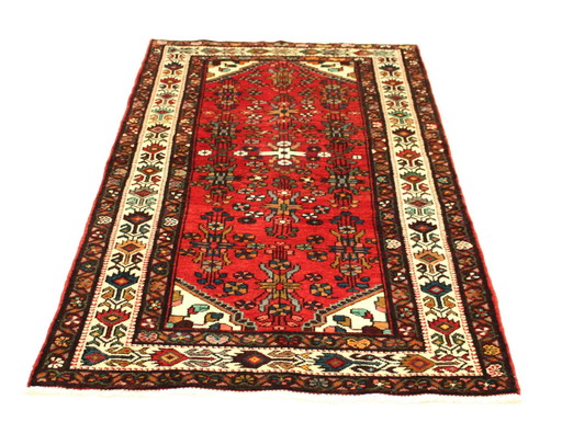 Tapis persan original Nomades & Villageois Hamadan 197 X 112 cm Top condition