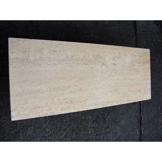 Image 1 of Banc vintage en travertin, 1970