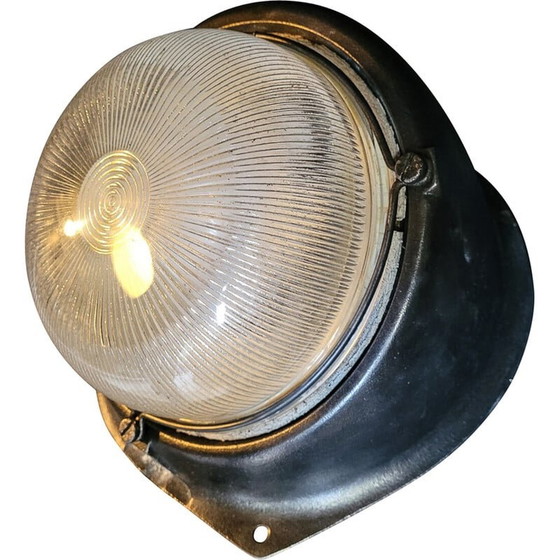 Image 1 of Lampe murale vintage Holophane, 1950