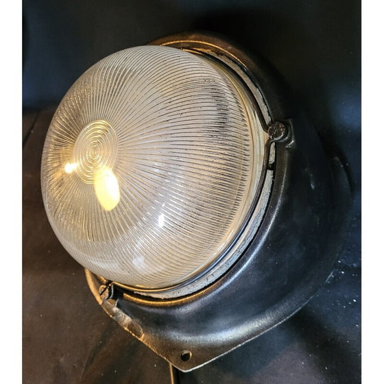 Image 1 of Lampe murale vintage Holophane, 1950