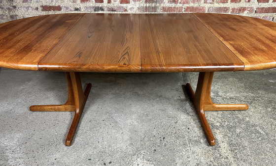 Image 1 of Table Scandinave En Teck De Biesse Jk Par Möbelfabrik 1960