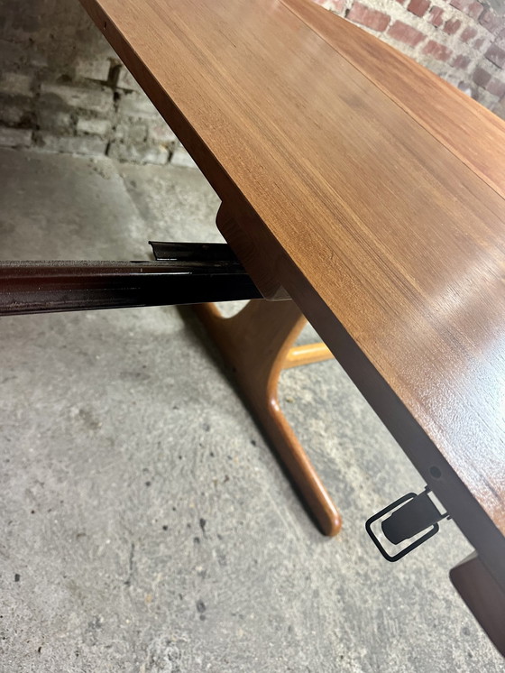 Image 1 of Table Scandinave En Teck De Biesse Jk Par Möbelfabrik 1960