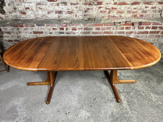 Image 1 of Table Scandinave En Teck De Biesse Jk Par Möbelfabrik 1960