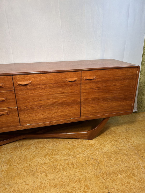 Image 1 of Mid Century Retro Vintage Sideboards By Beithcraft 60's Scandinavian Design Val Rossi