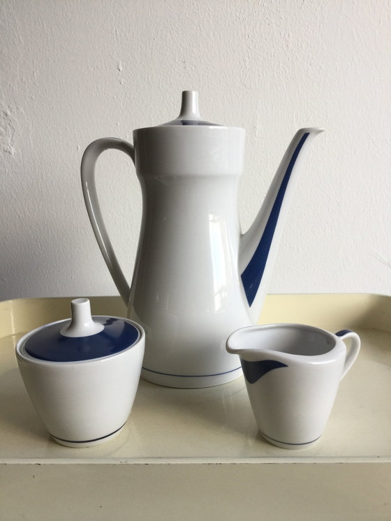 Image 1 of Seltmann Meadows Cafetière + Pot à lait + Sucrier