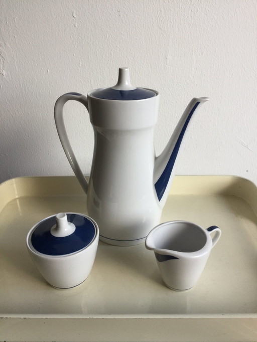 Seltmann Meadows Cafetière + Pot à lait + Sucrier