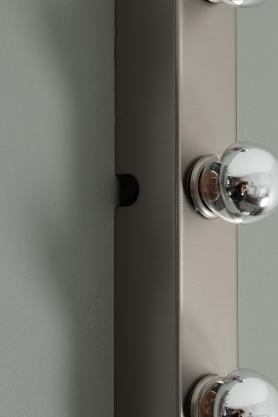 Image 1 of Set de 2 lampes miroir en acier inoxydable