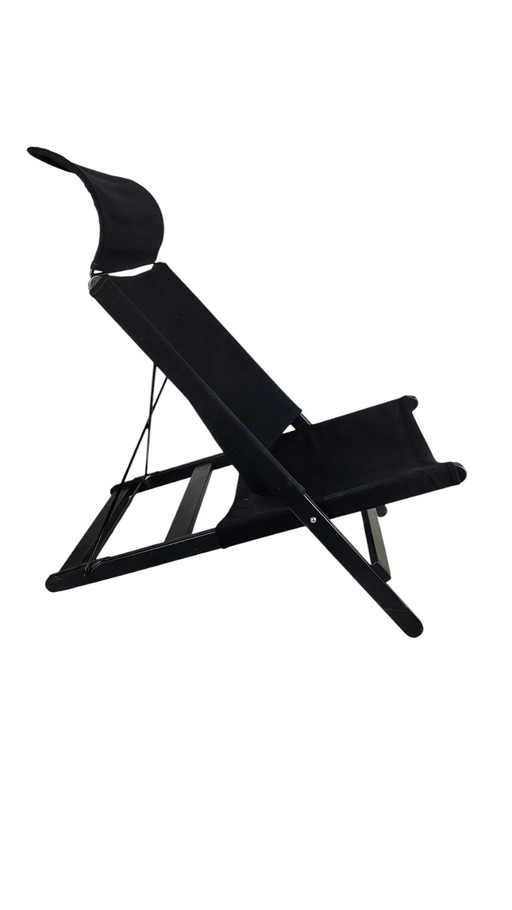 Fauteuil de salon noir Tord Björklund 1990S