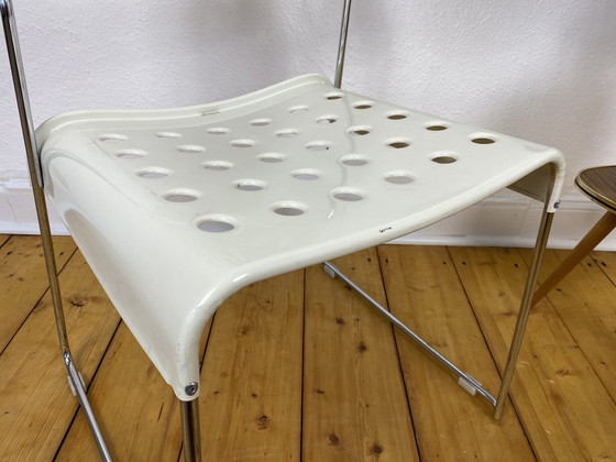 Image 1 of Omstak Chair Par Rodney Kinsman Pour Bieffeplast En Métal Perforé