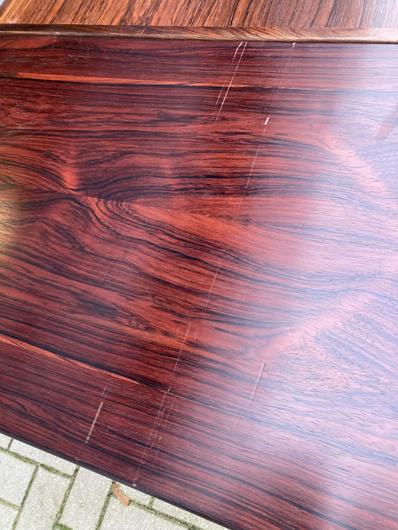 Image 1 of Table de salle à manger en bois de rose Hundevad & Co par Poul Hundevad et Kai Winding