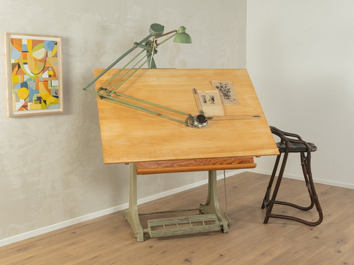 Table à dessin réglable 1950S By Isis