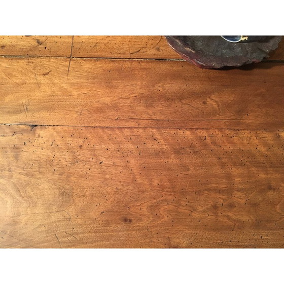 Image 1 of Table d'appoint vintage en chêne