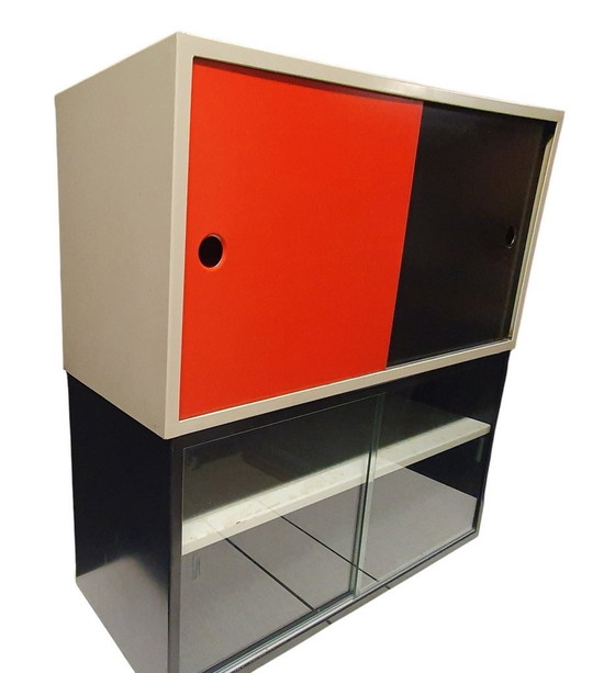 Image 1 of 2015 Vintage Wall Rack Cabinet Pilastro Tjerk Reijenga