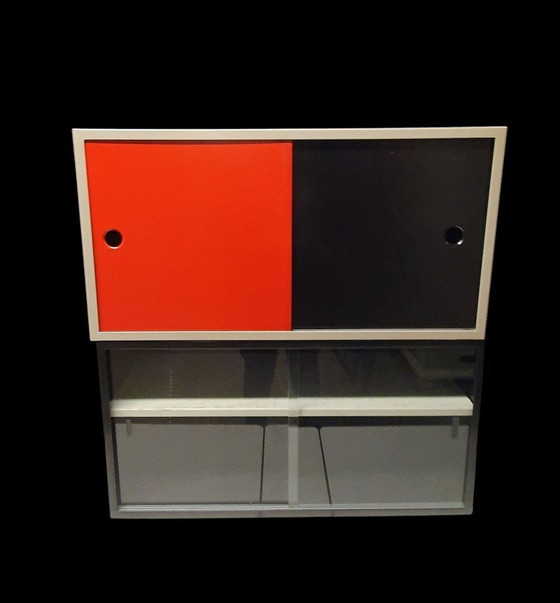 Image 1 of 2015 Vintage Wall Rack Cabinet Pilastro Tjerk Reijenga