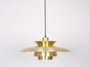 Lampe pendante vintage danoise des années 1980