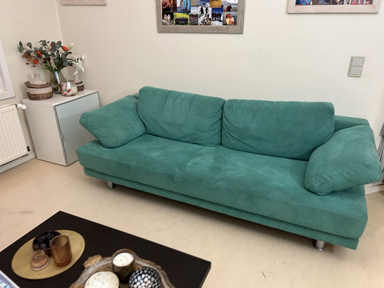 Image 1 of Rolf Benz Chaise design verte