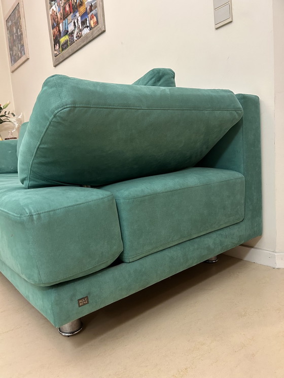 Image 1 of Rolf Benz Chaise design verte