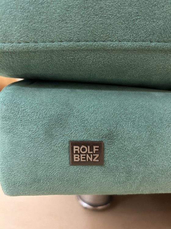 Image 1 of Rolf Benz Chaise design verte