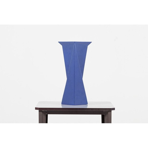 Image 1 of Vase vintage en céramique de Jan van der Vaart pour Makkum, Pays-Bas 1980